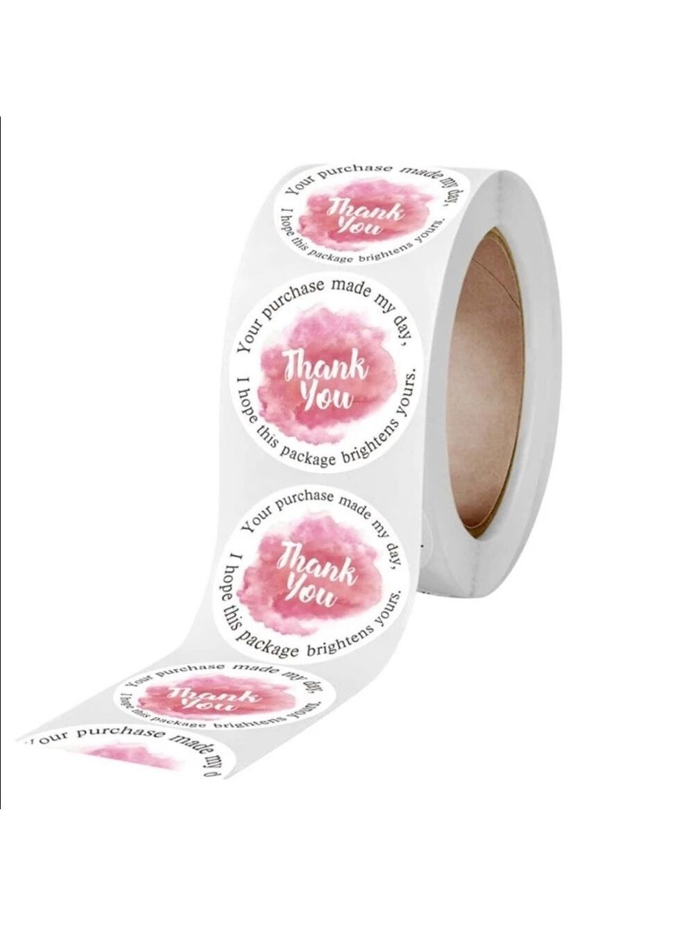 Thank You stickers 500 pcs “made my day”